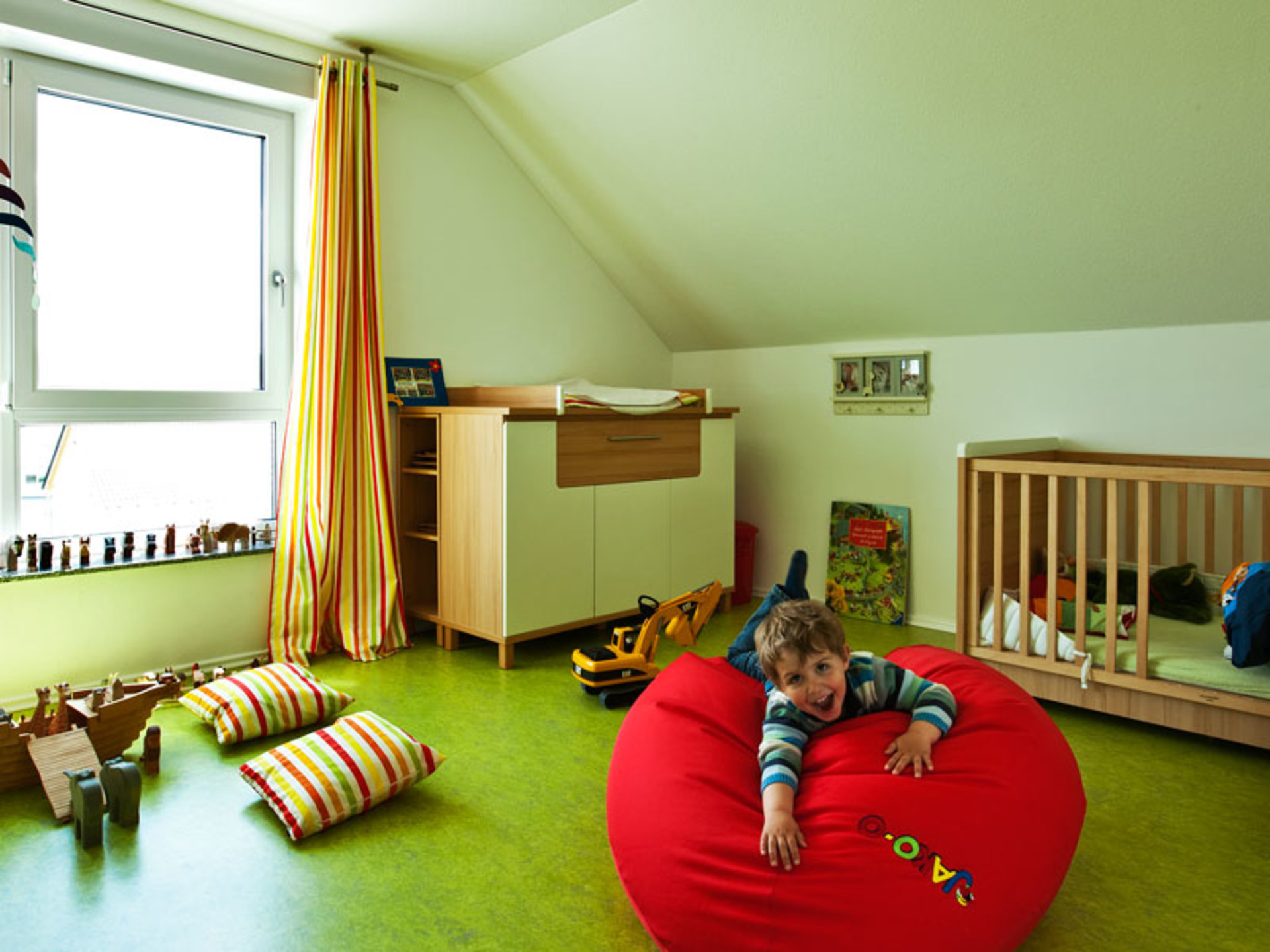 Natürlich sind auch Kinderzimmer individuell planbar und können auf die eigenen Wünsche angepasst werden
