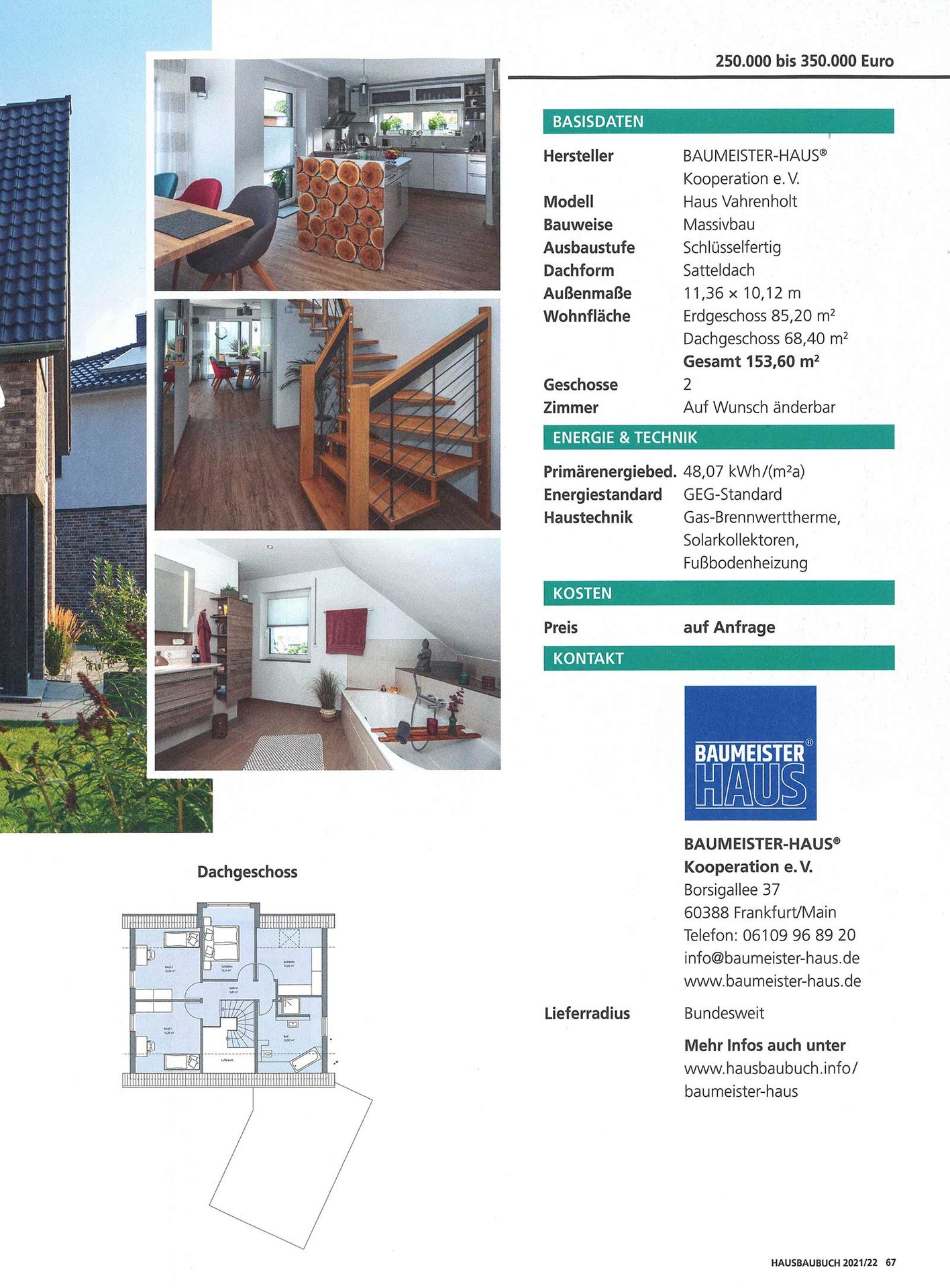 Hausbaubuch Nr.-1-2021-22 Haus-Vahrenholt