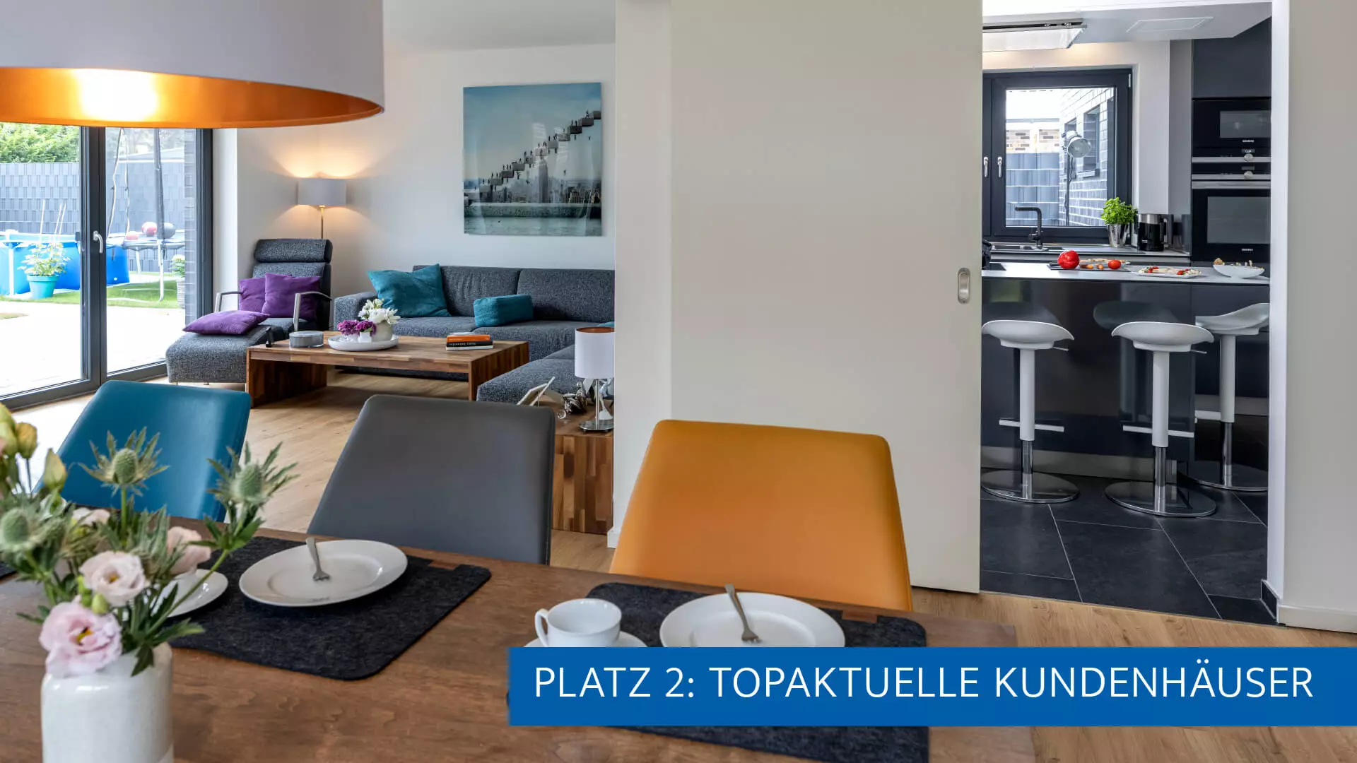 Esszimmer und Küche von Haus Milberg