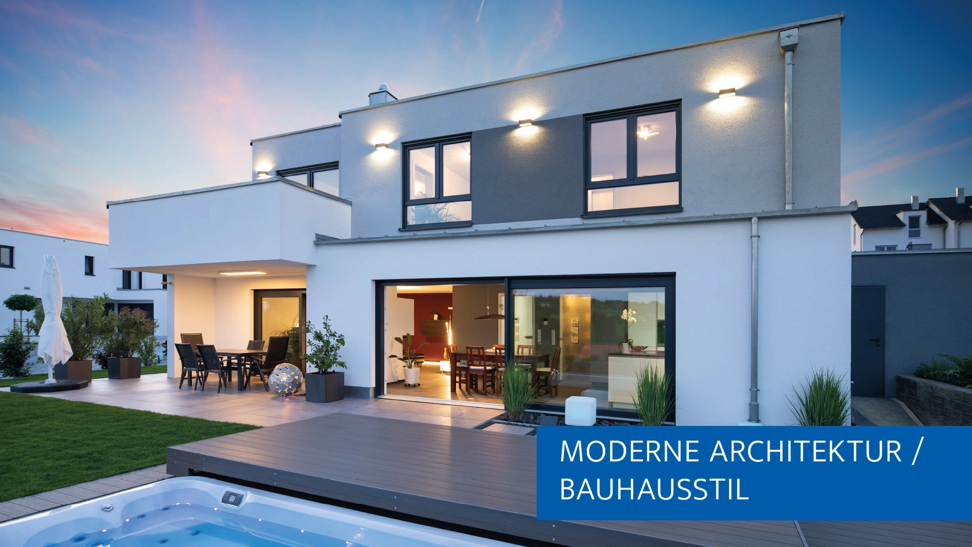 Gartenansicht Haus Gerlach