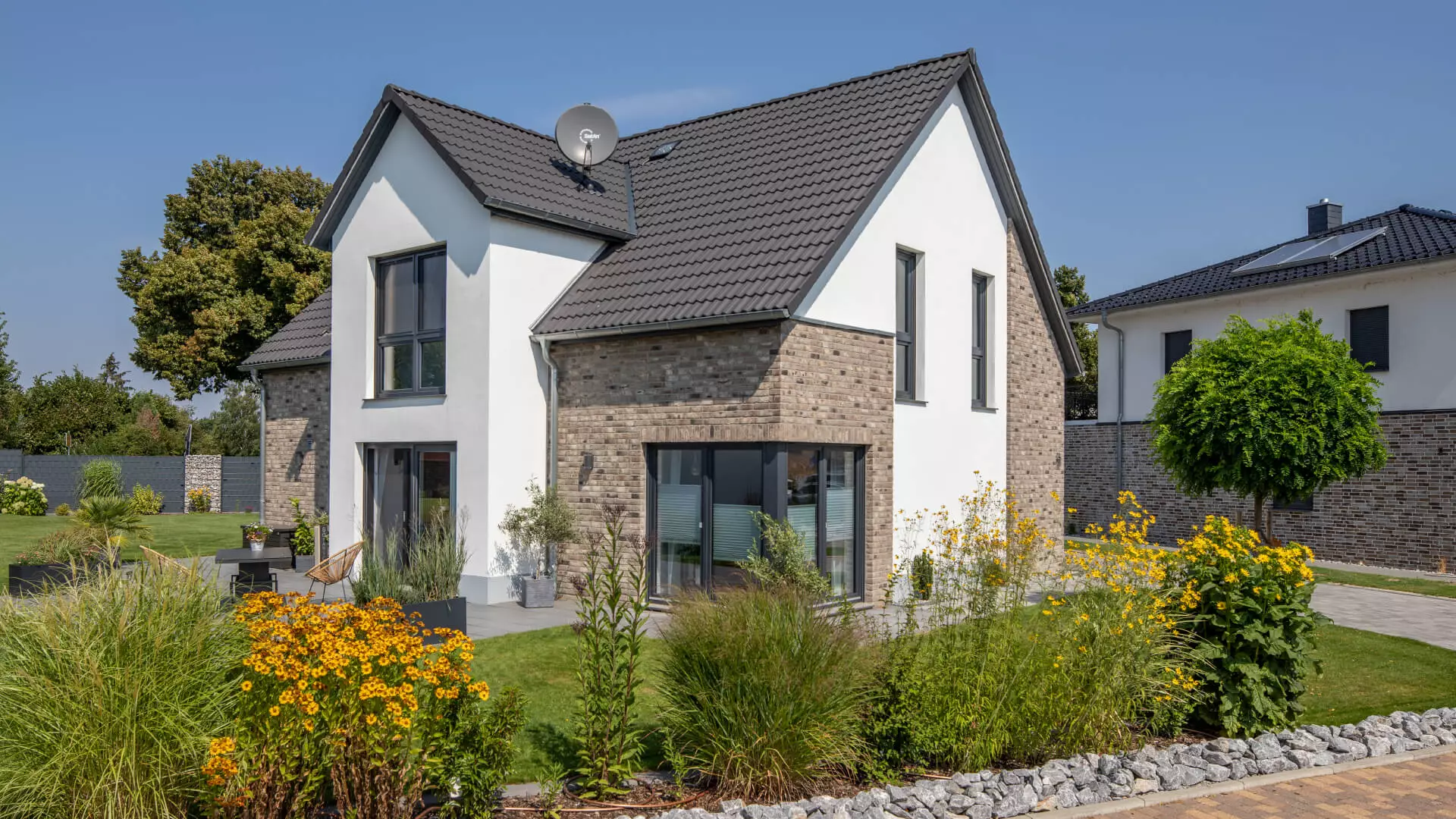Gartenansicht von Haus Vahrenholt