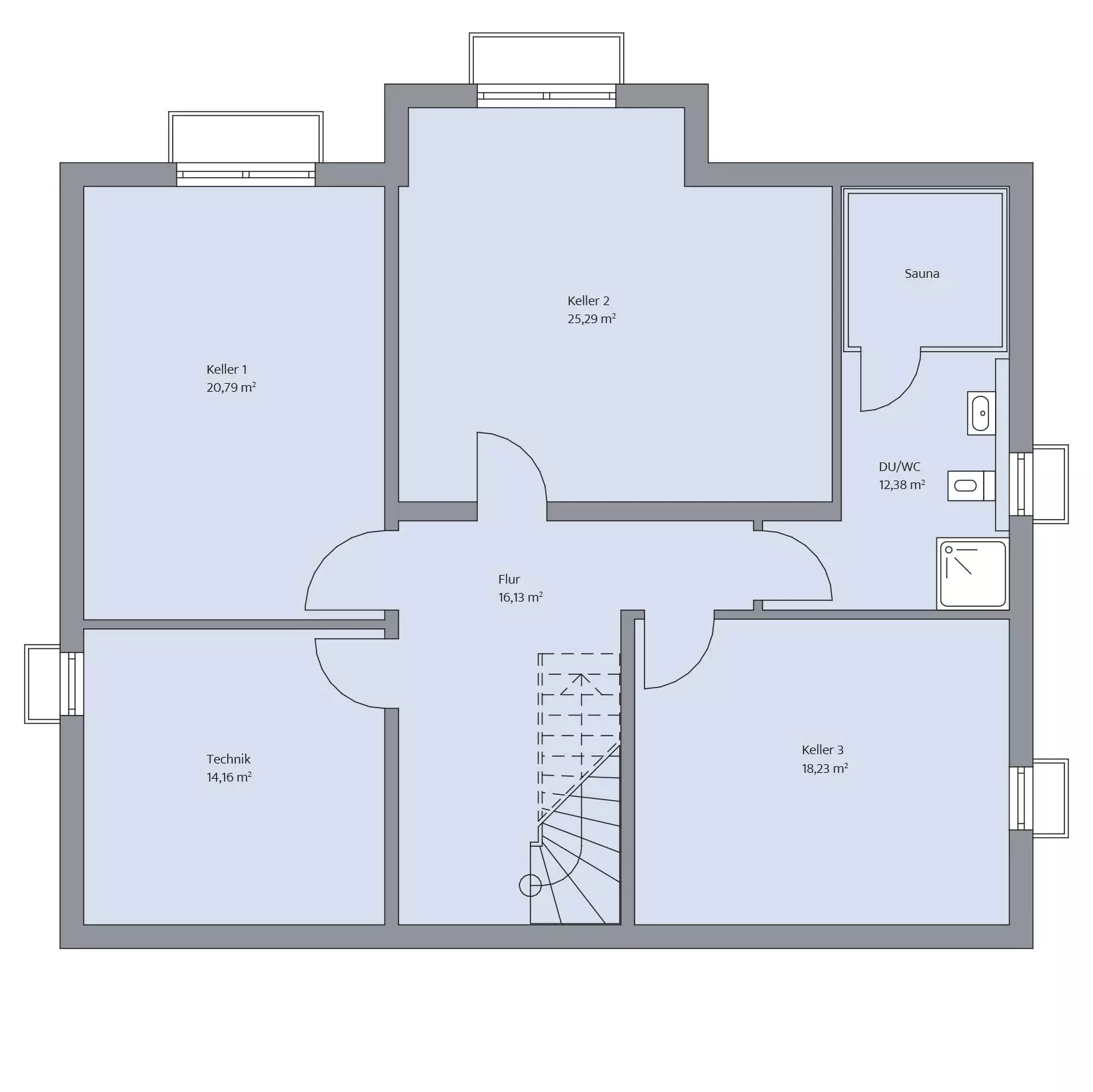 Haus Cronenberg Grundriss
