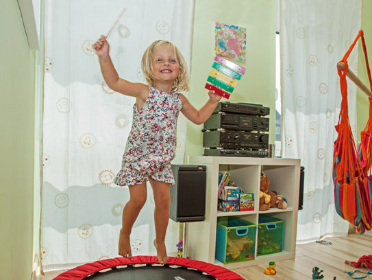 Haus Dietz – Kinder brauchen viel Raum und einen Ort für individuelle Abenteuer (Foto: BAUMEISTER-HAUS)