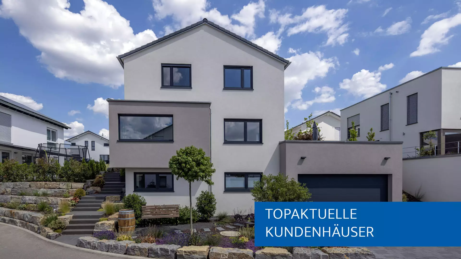 Kundenhaus Familie Degenhardt von BAUMEISTER-HAUS ist in der Kategorie topaktuelle Kundenhäuser bei den Hausbau Design Awards 2024 nominiert