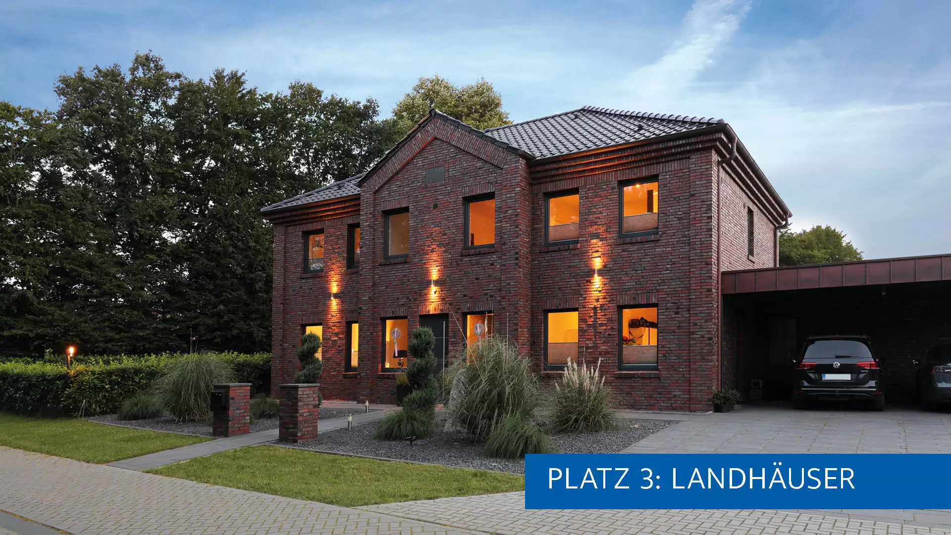 Haus Dorn – offen, stilsicher und modern (Foto: BAUMEISTER-HAUS)