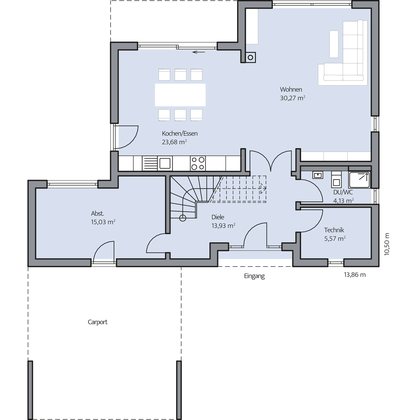 Haus Cornelius Grundriss
