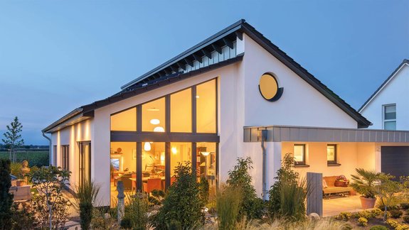 Haus Zumstein | Modern komponiertes, eingeschossiges Architektenhaus.