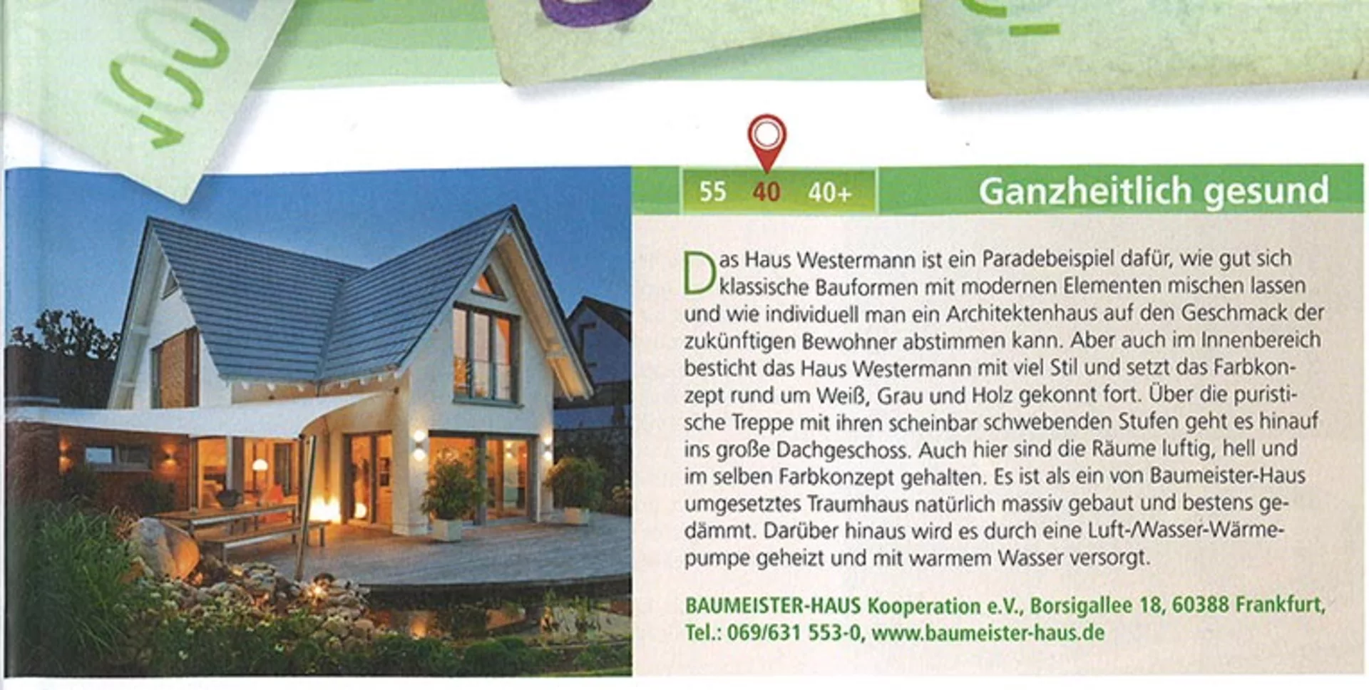 Unser Haus 1-2019 Effizienzhäuser Haus Westermann