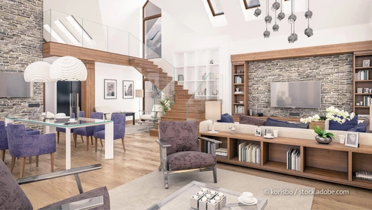 Wohnzimmer im Modern Country Stil