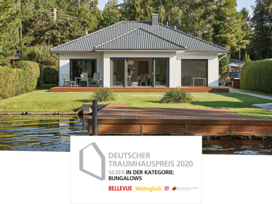 Haus Valentin ausgezeichnet mit dem Deutschen Traumhauspreis 2020 – Silber in der Kategorie: Bungalows