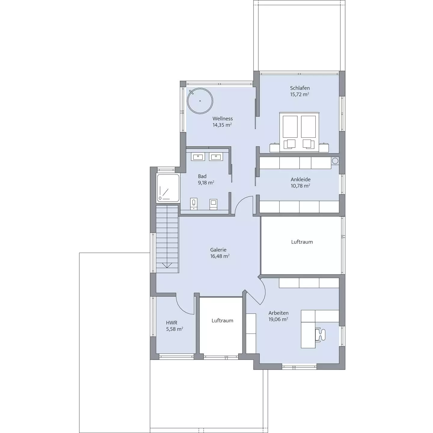 Haus Hildebrand Grundriss
