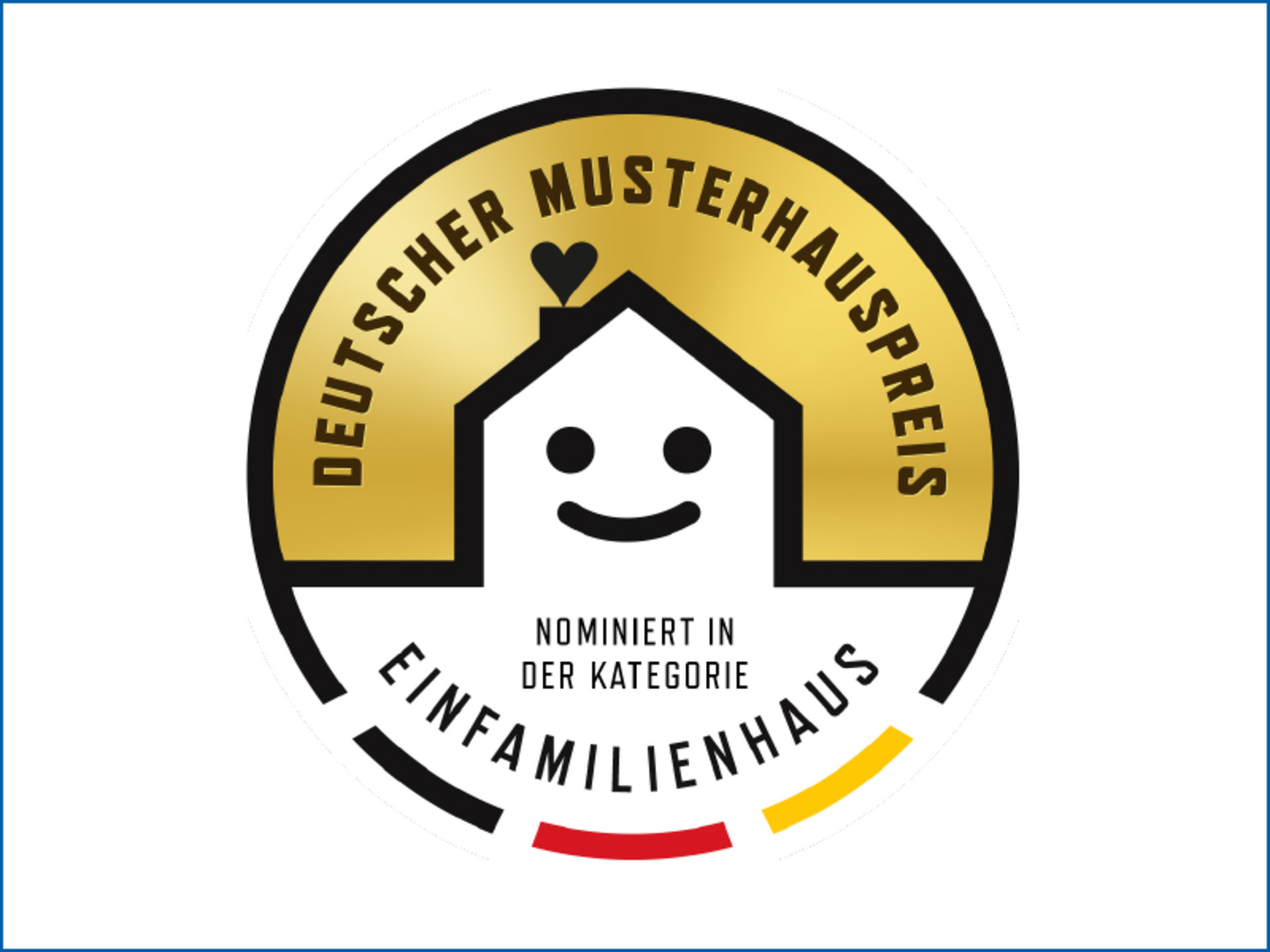 Nominierten-Siegel der Kategorie Einfamilienhaus (Foto: ©Musterhaus.net)