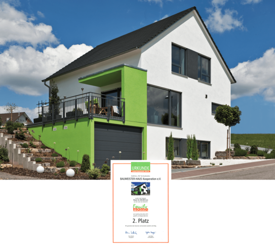 Familiyhome Preis Platz 2 für Haus Thiel 2014