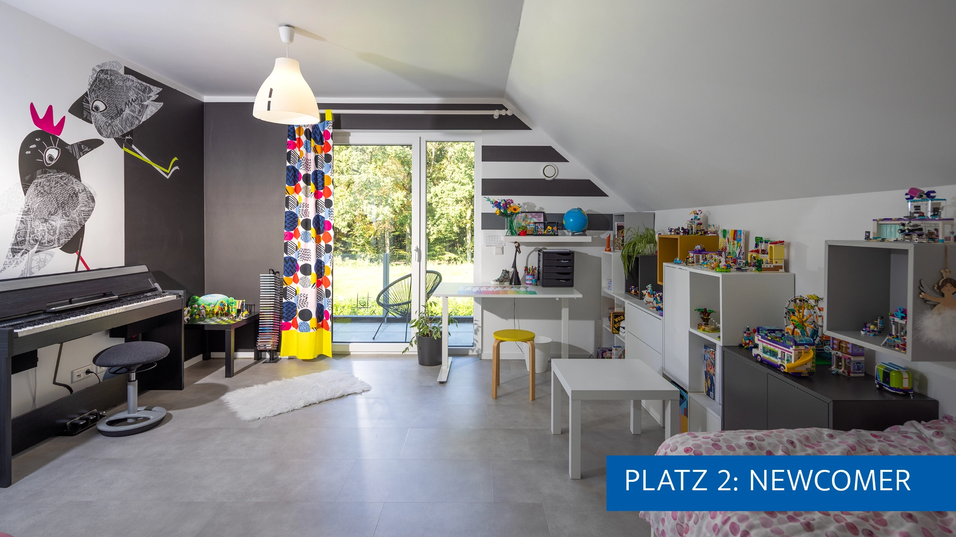 Innenanicht Kinderzimmer Stil