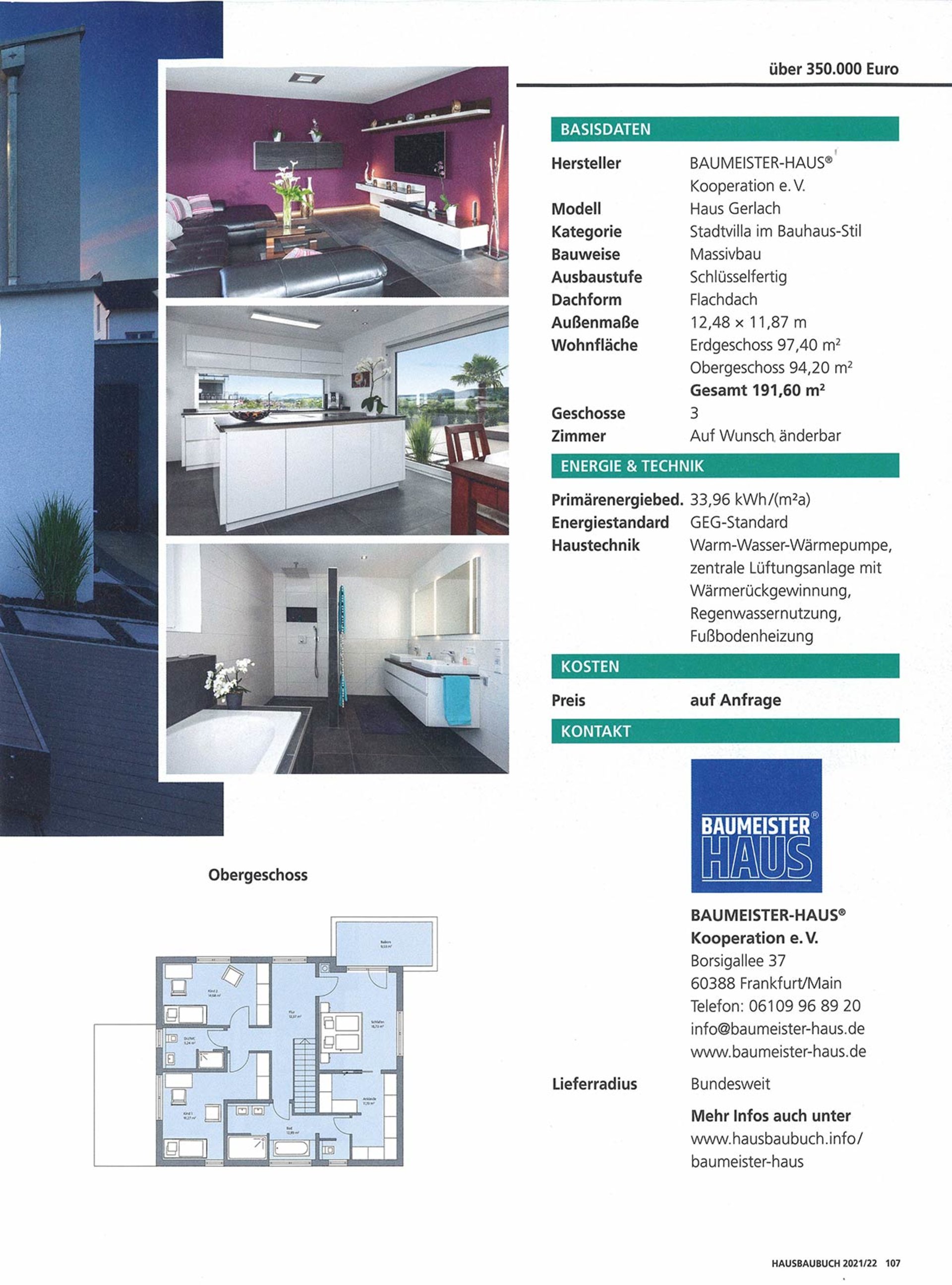 Hausbaubuch Nr.-1-2021-22 Haus-Gerlach