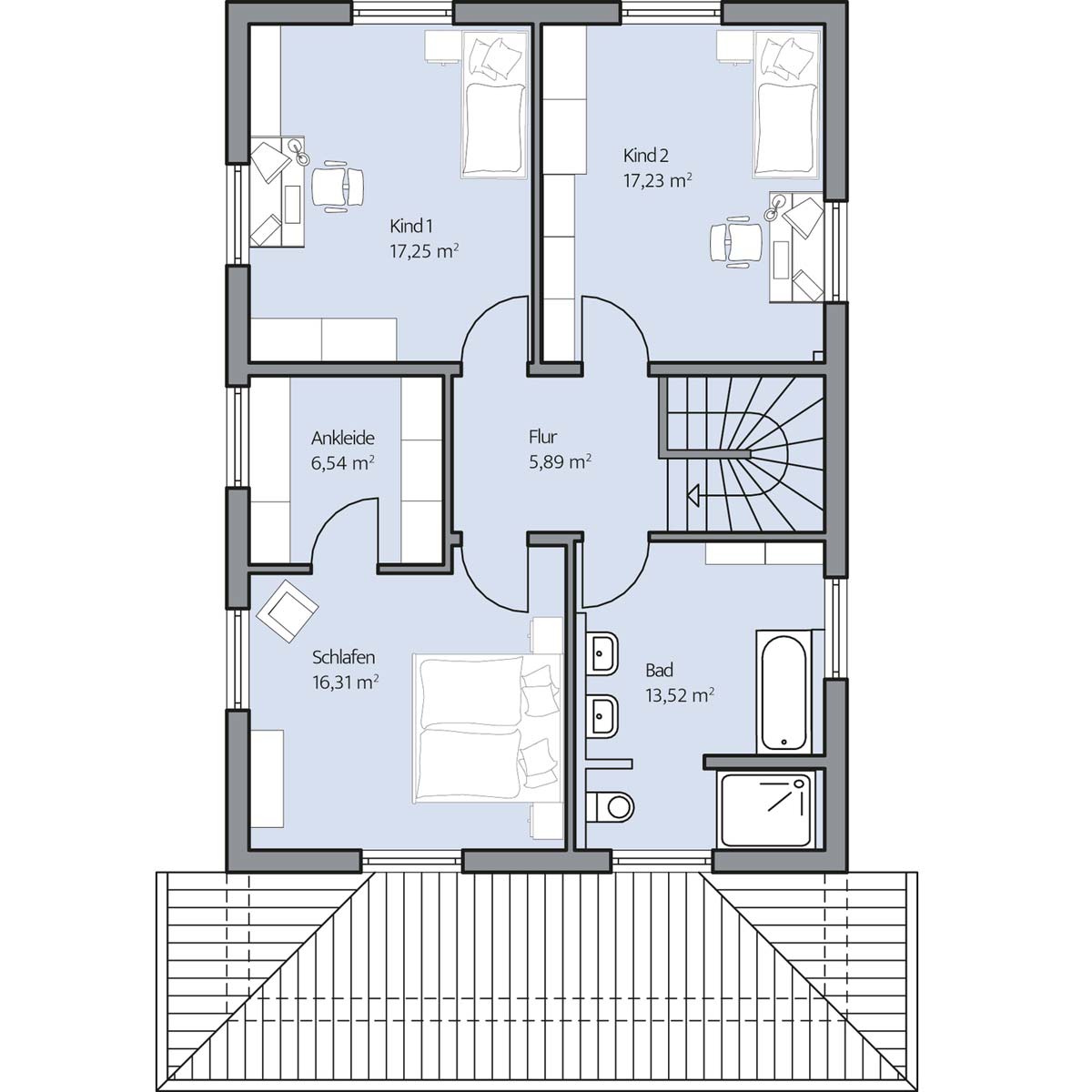 Grundriss Haus 8m Breit