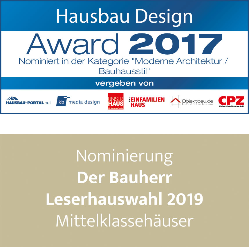 Auszeichnungen für Haus Hildebrand Auszeichnungen für Haus Hildebrand
