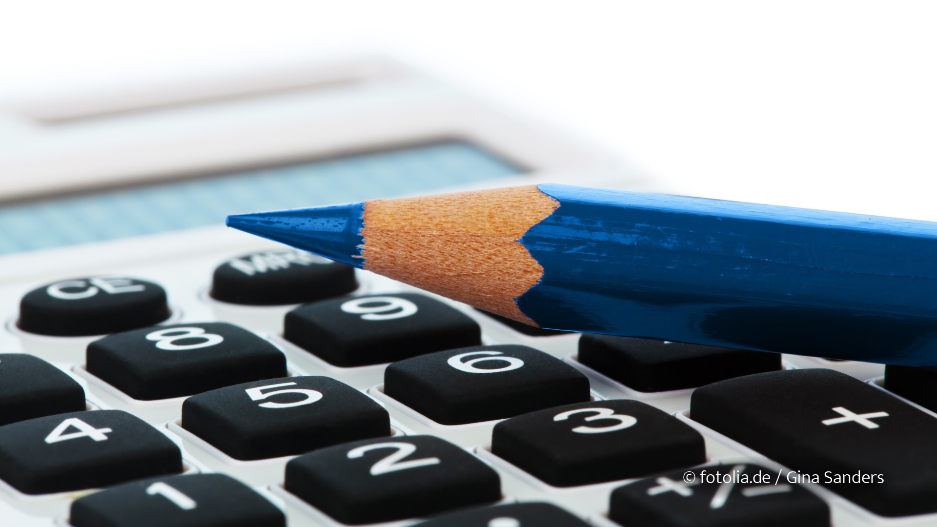 Taschenrechner mit Stift