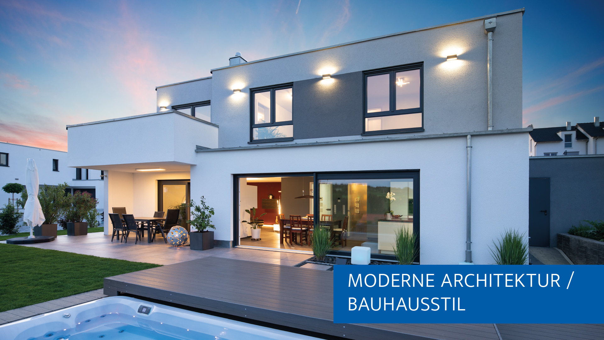 Gartenansicht Haus Gerlach