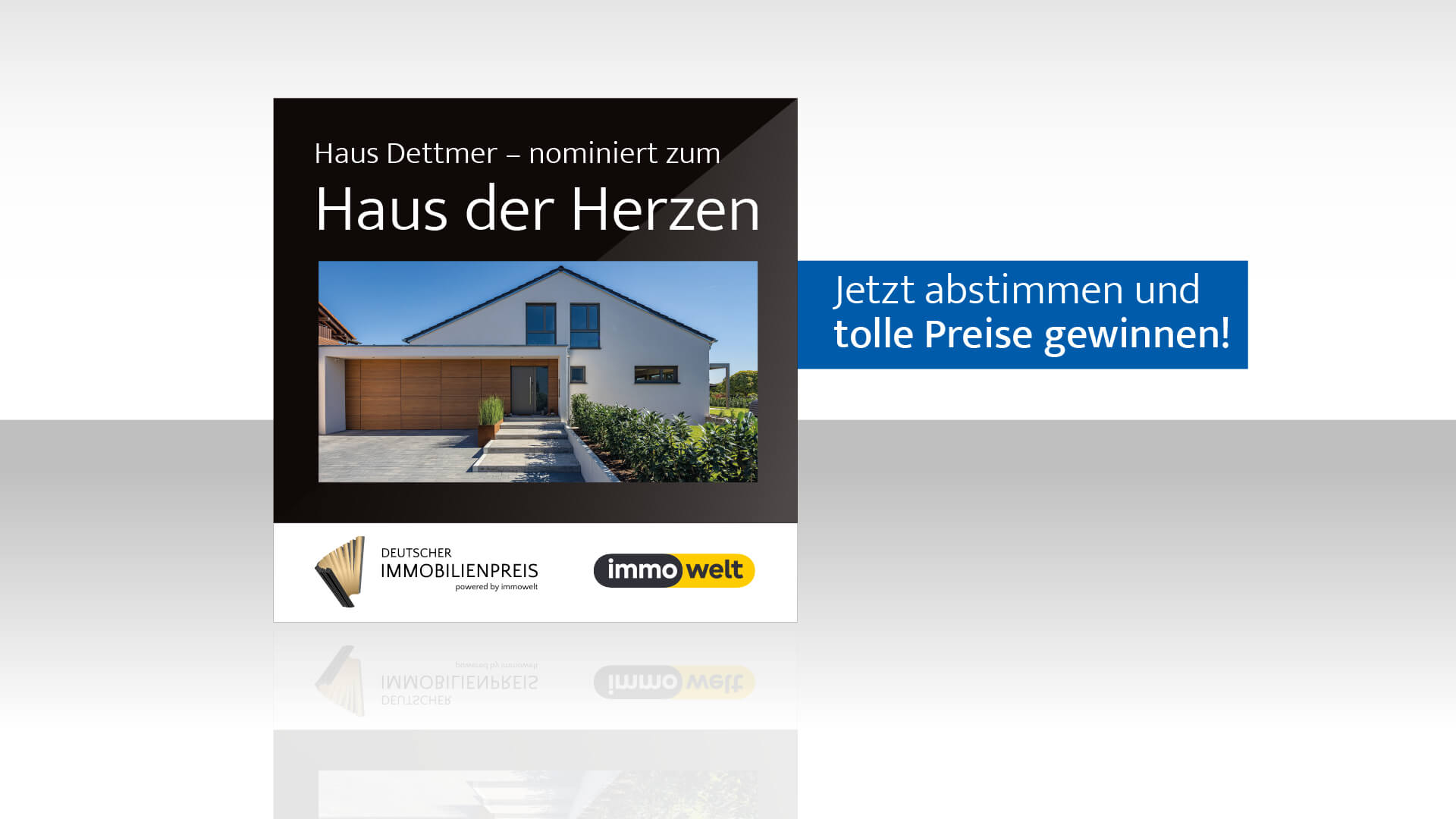 Haus Dettmer ist nominiert zum Haus der Herzen