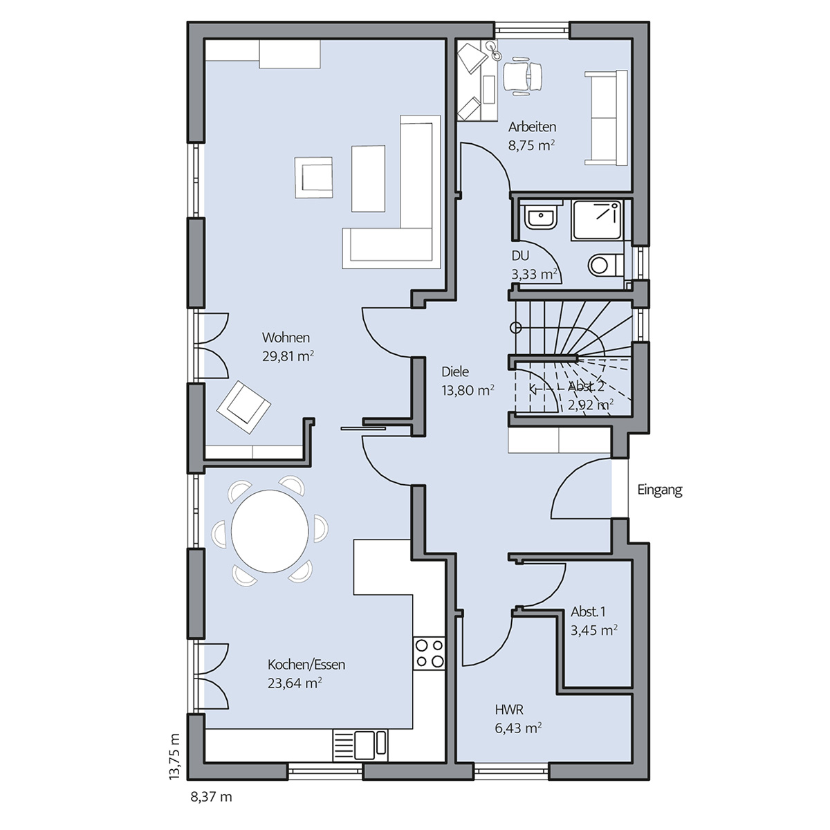 Kundenreferenz Haus Zieglmeier Hausgalerie Detailansicht